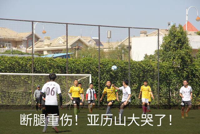 断腿重伤！亚历山大哭了！